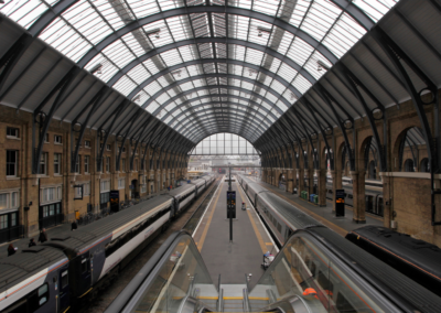 King Cross Station, Hoarding Installation