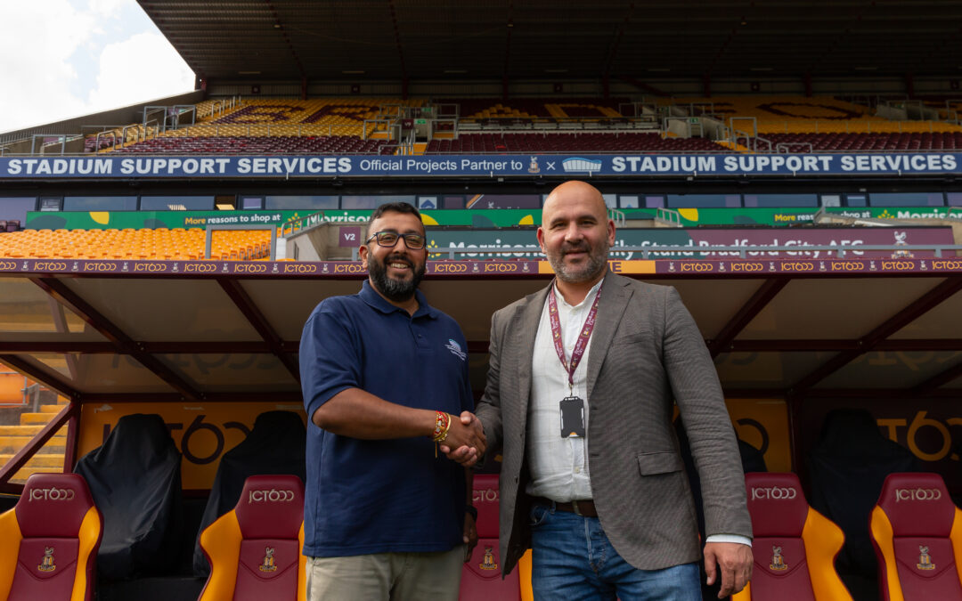 STADIUM SUPPORT SERVICES ANNOUNCES PARTNERSHIP WITH BRADFORD CITY AFC AS OFFICIAL PROJECTS PARTNER