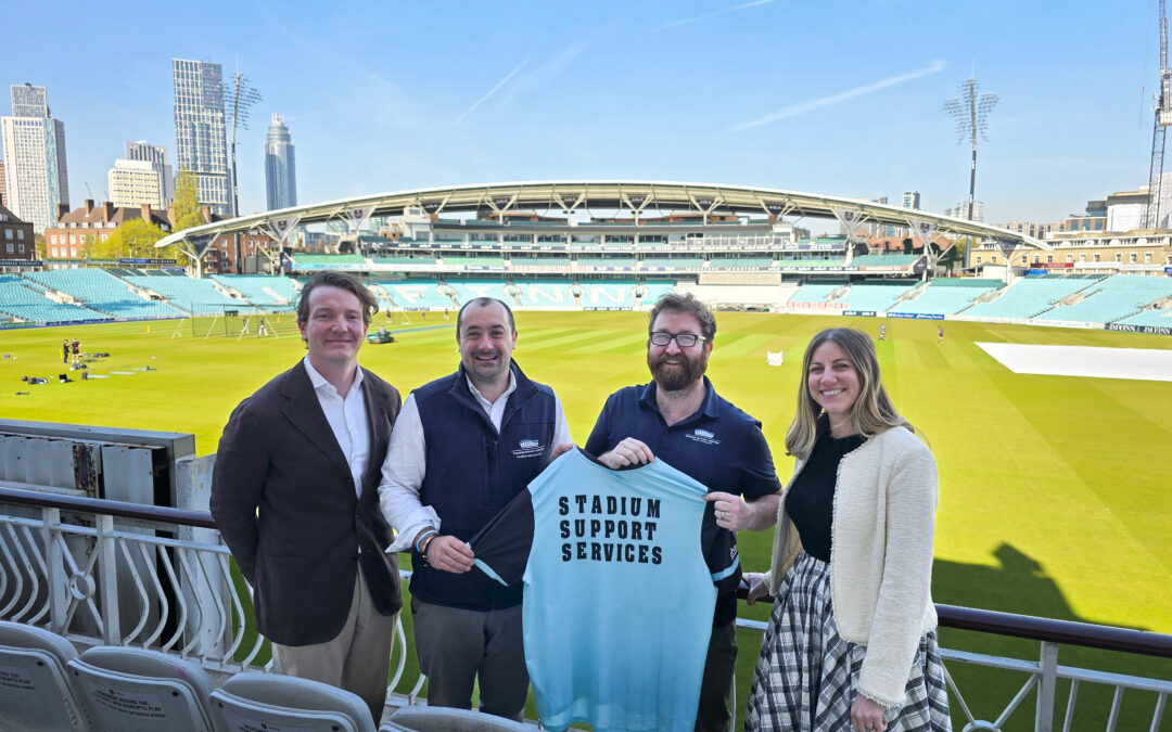 Stadium Support Services Announced as Official Projects Partner to Surrey County Cricket Club at the Kia Oval